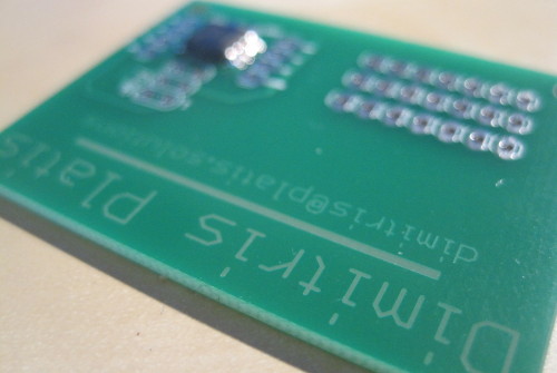 PCB business card
