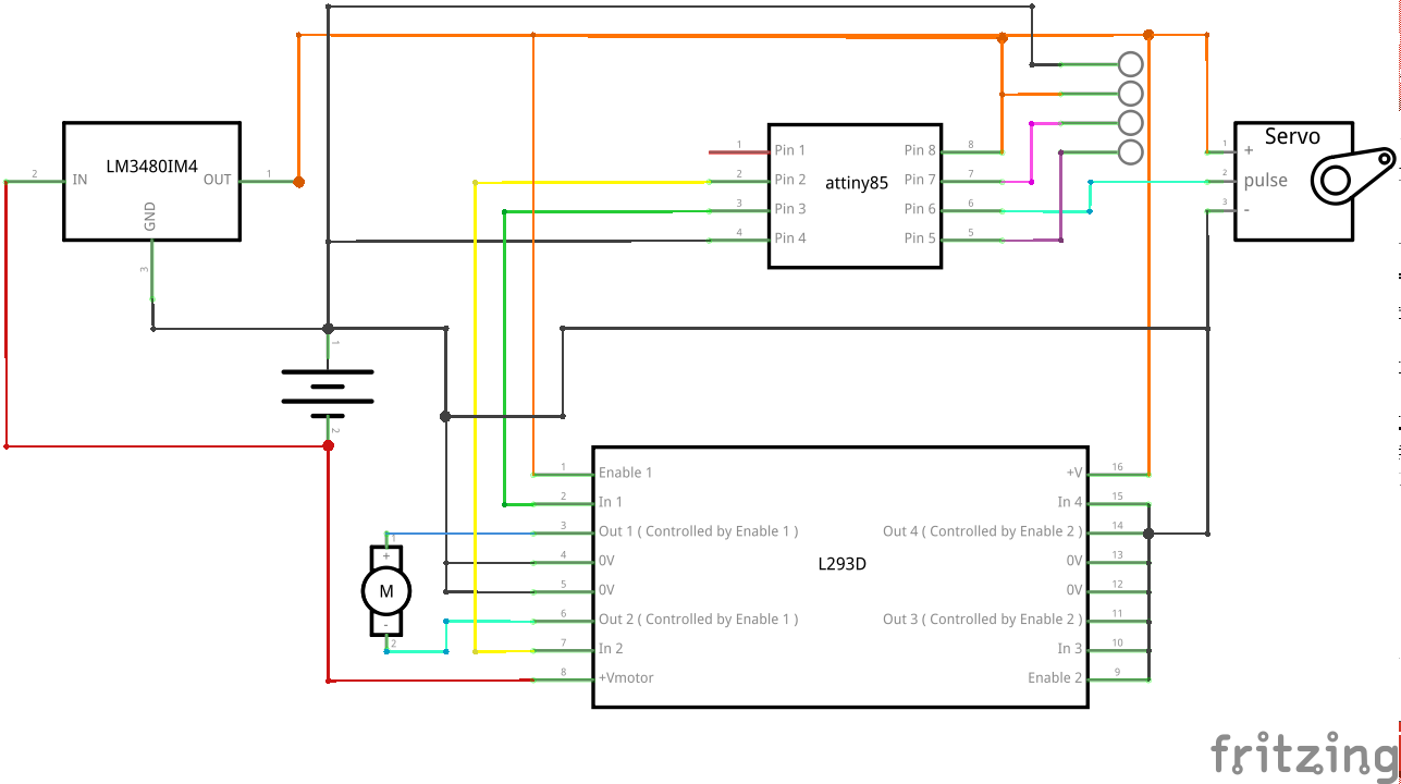 Проекты на attiny88